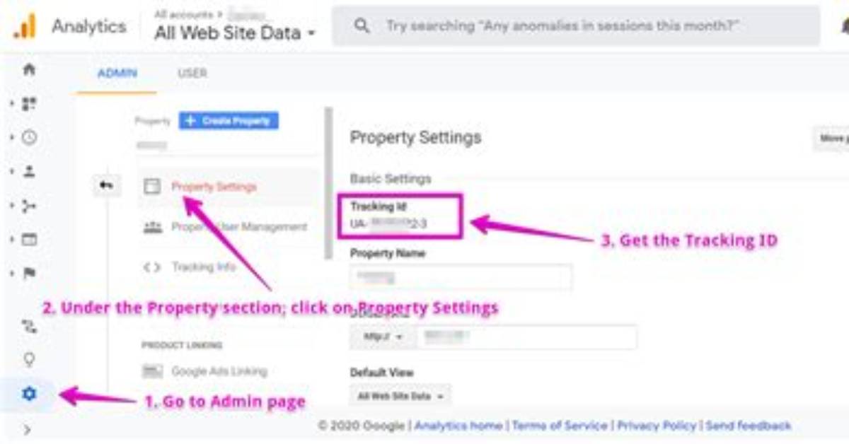 How to Create Tracking Id Google Analytics