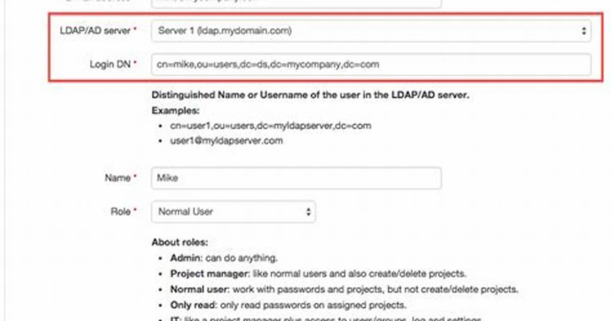 How to Create User in Ldap Using Java Code