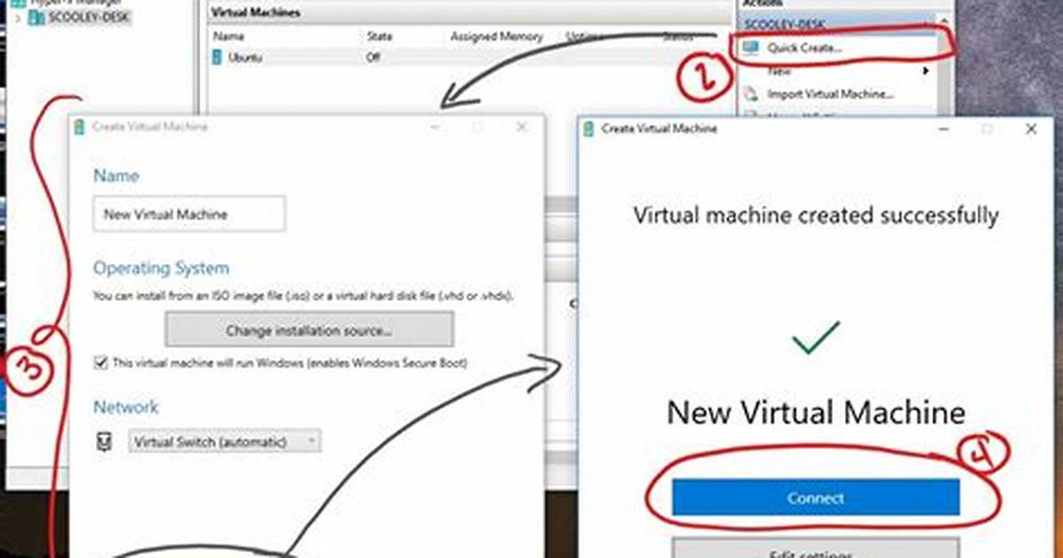 How to Create Virtual Machine Template Hyper-V