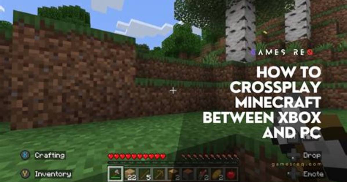 How to Crossplay Minecraft