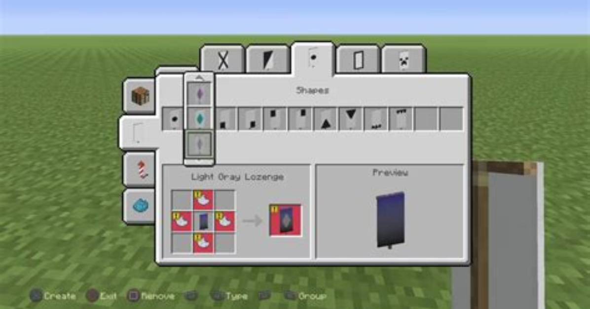 How to Customize Banners in Minecraft Ps4