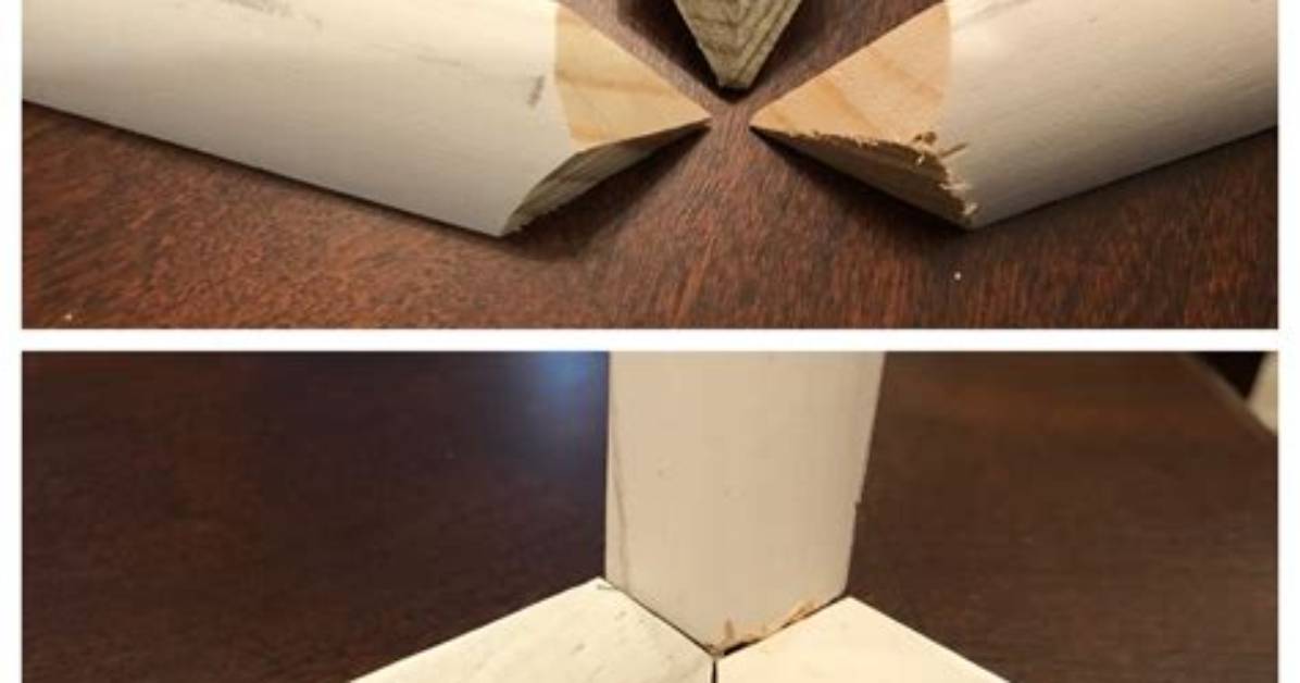 How to Cut Quarter Round Inside Corner
