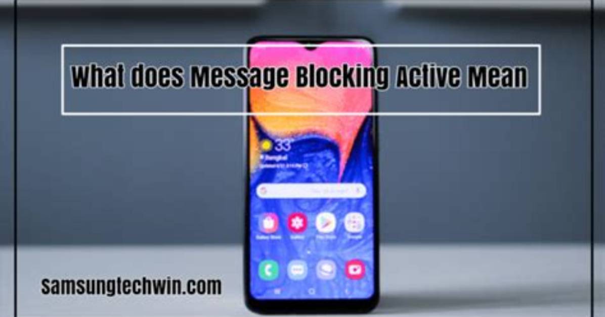 How to Deactivate Message Blocking on Android?