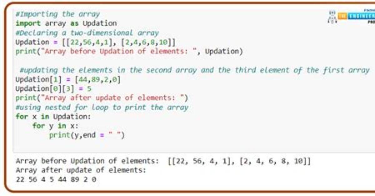 How to Declare an Array in Python?