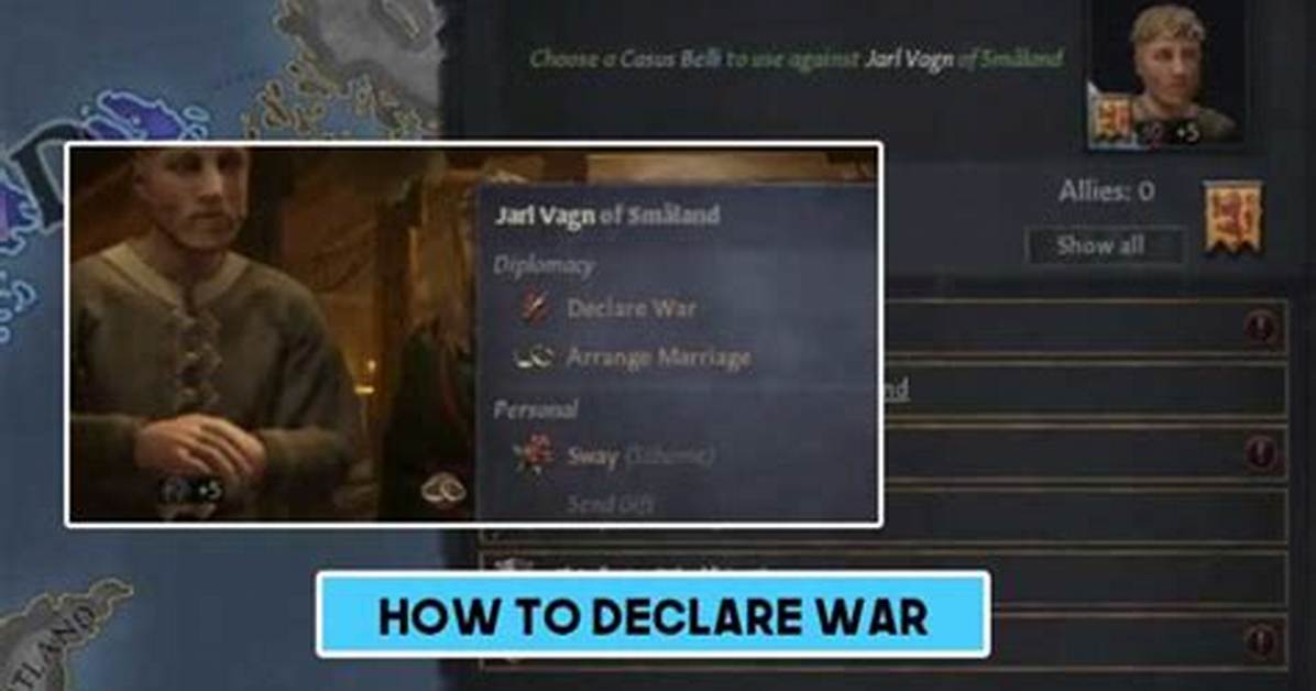 How to Declare War (Things You Should Know)