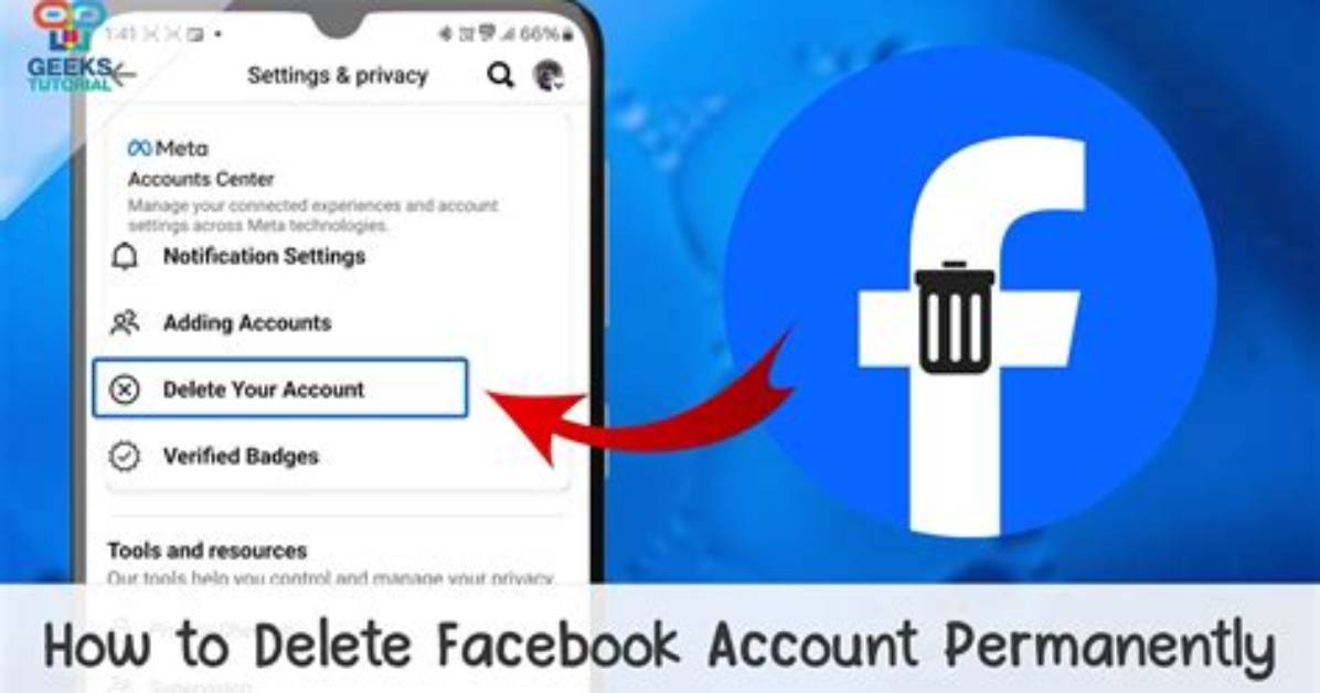 How to Delete Facebook?
