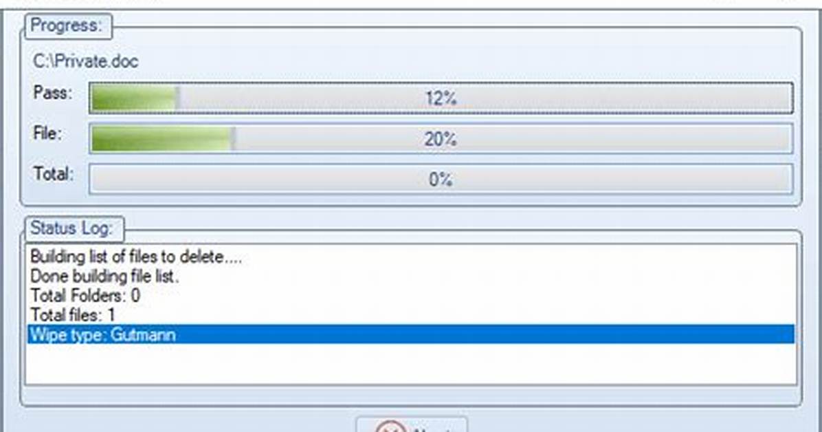 How to Delete File(S) in Secure Manner?