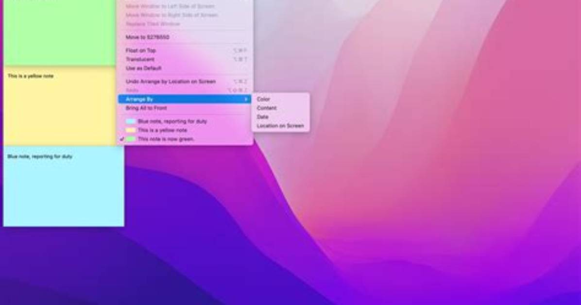 How to Delete Sticky Notes on Mac?