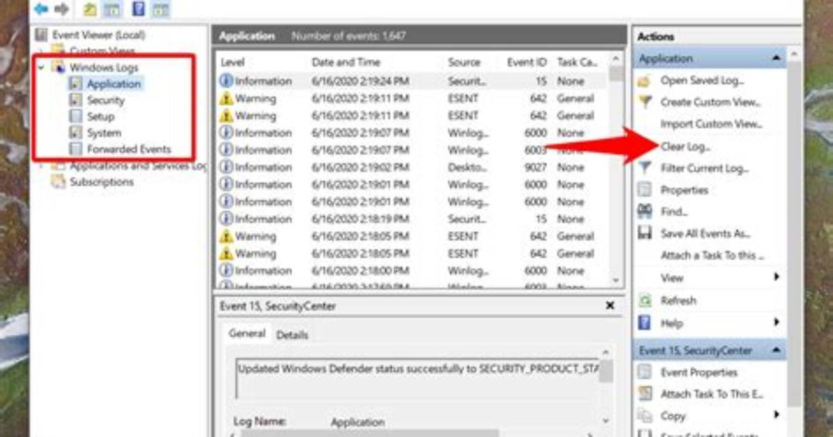 How to Delete Windows Log Files?