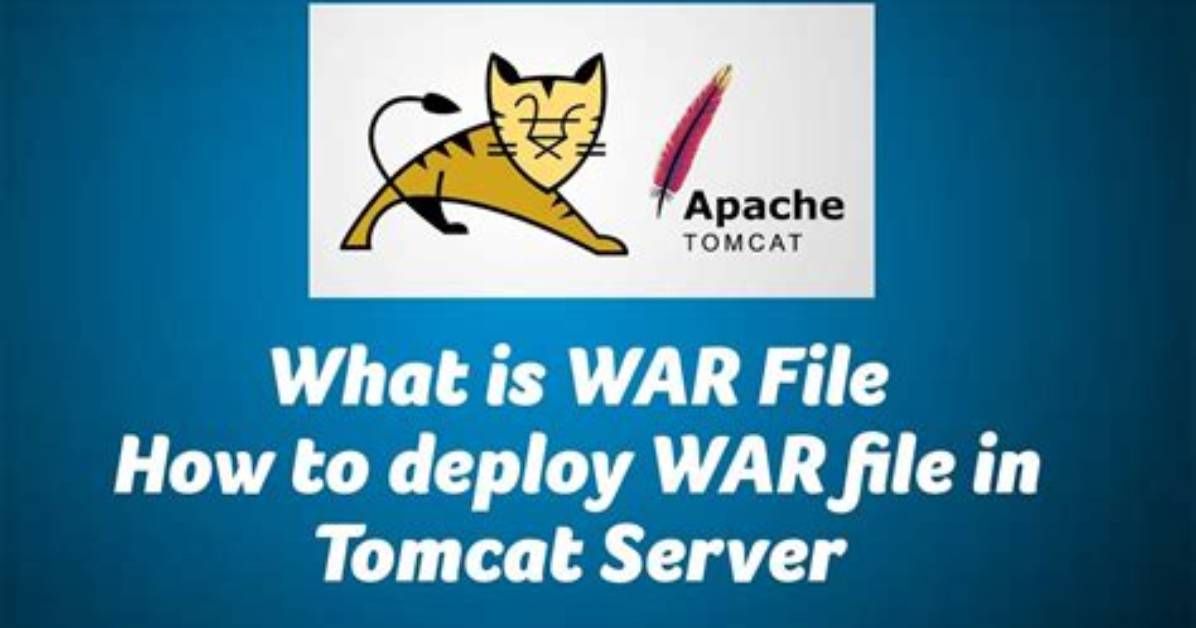 How to Deploy a War File in Tomcat 7