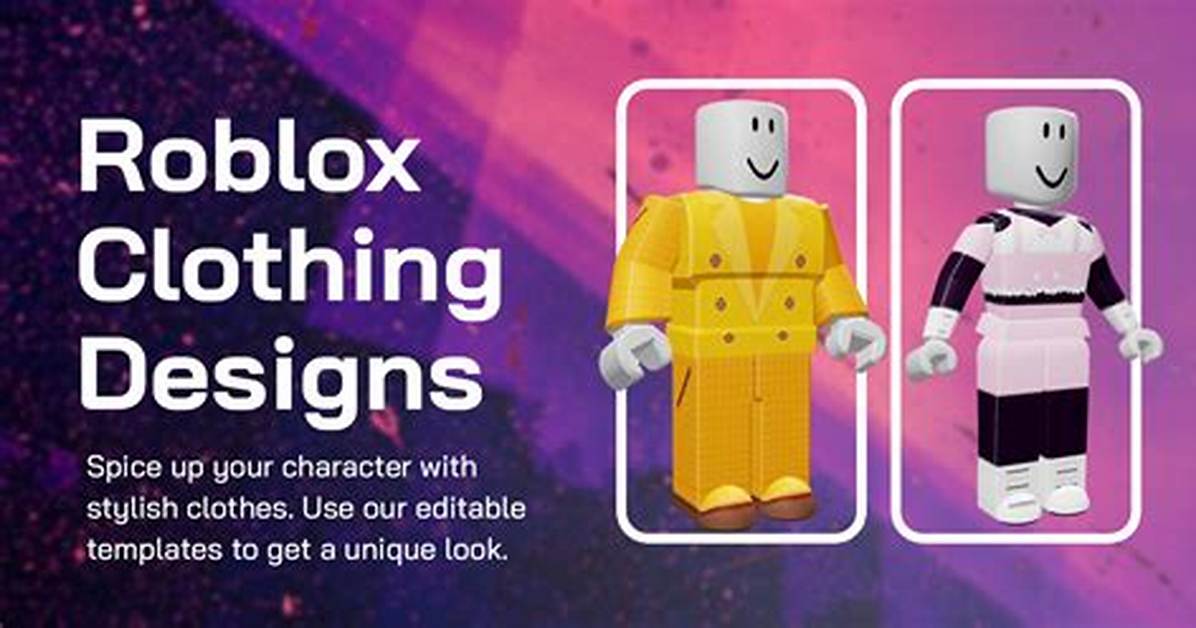 How to Design Roblox Clothes