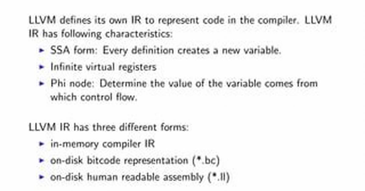 How to Determine the Llvm Version?
