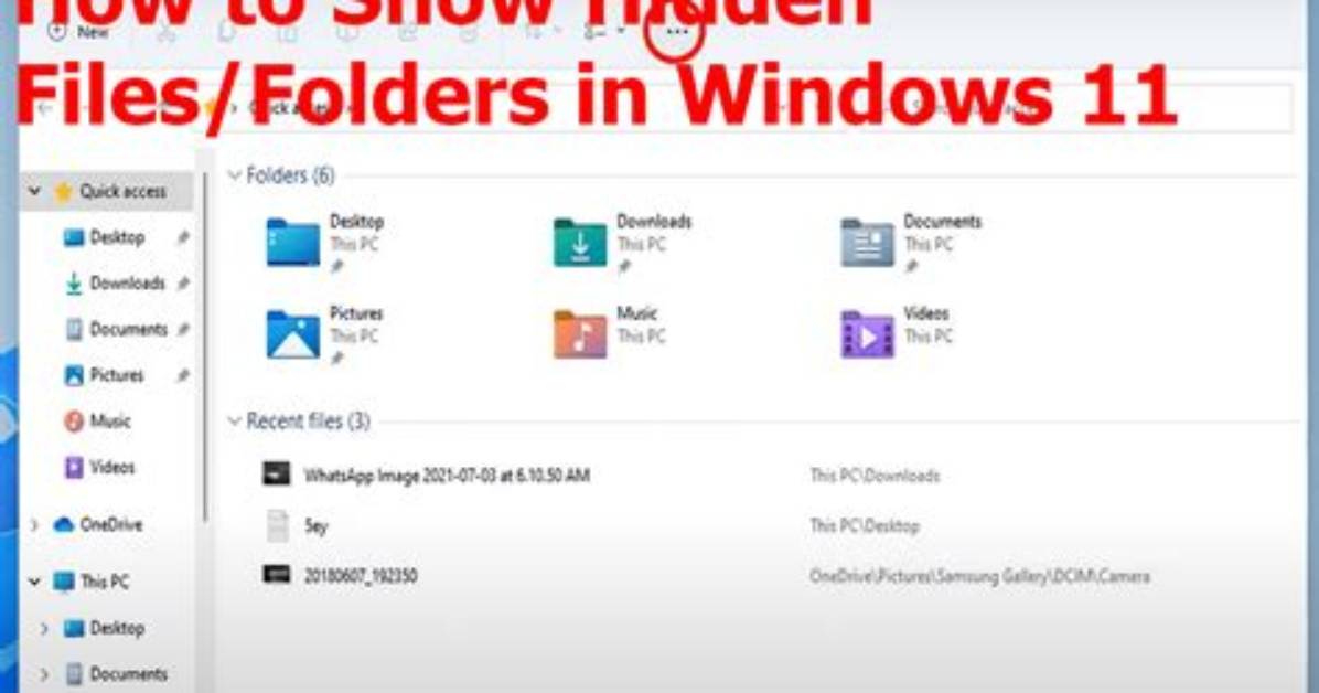 How to Display Hidden Files with Visual Studio Code