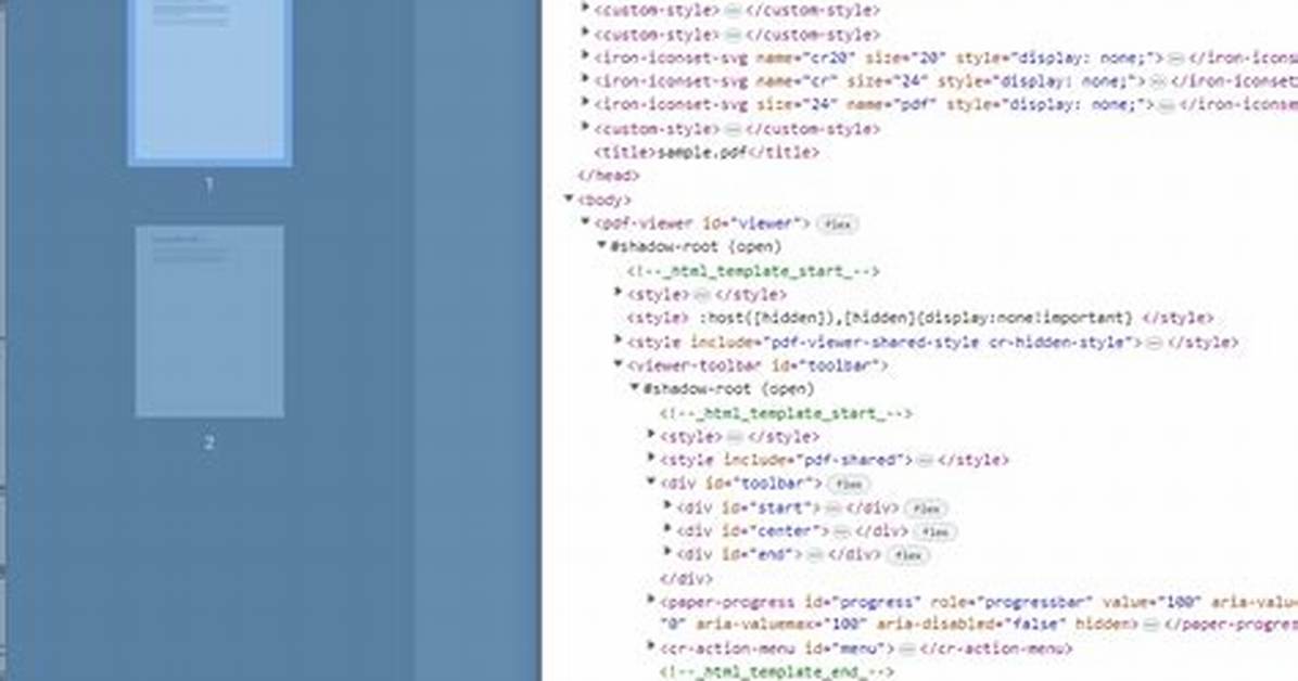 How to Display Pdf File in Html?