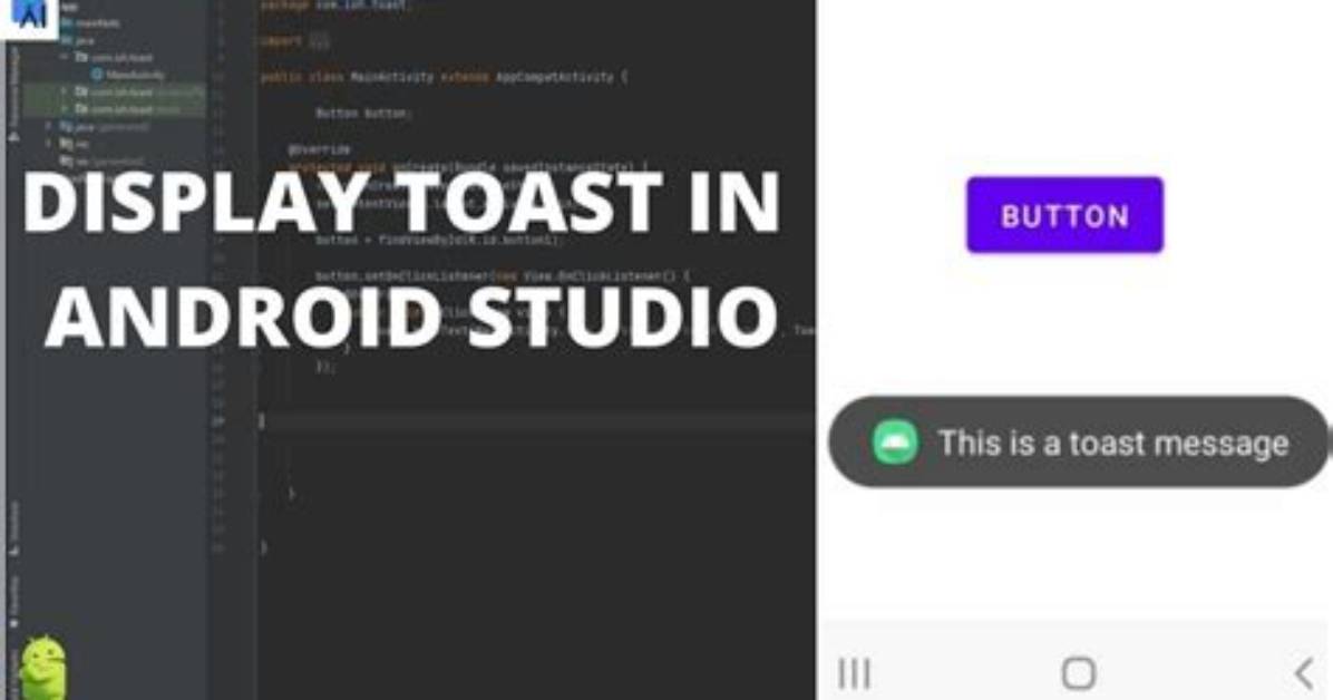 How to Display Toast in Android?