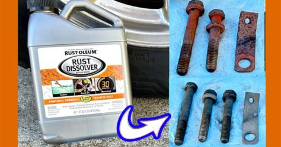 How to Dissolve Rust?
