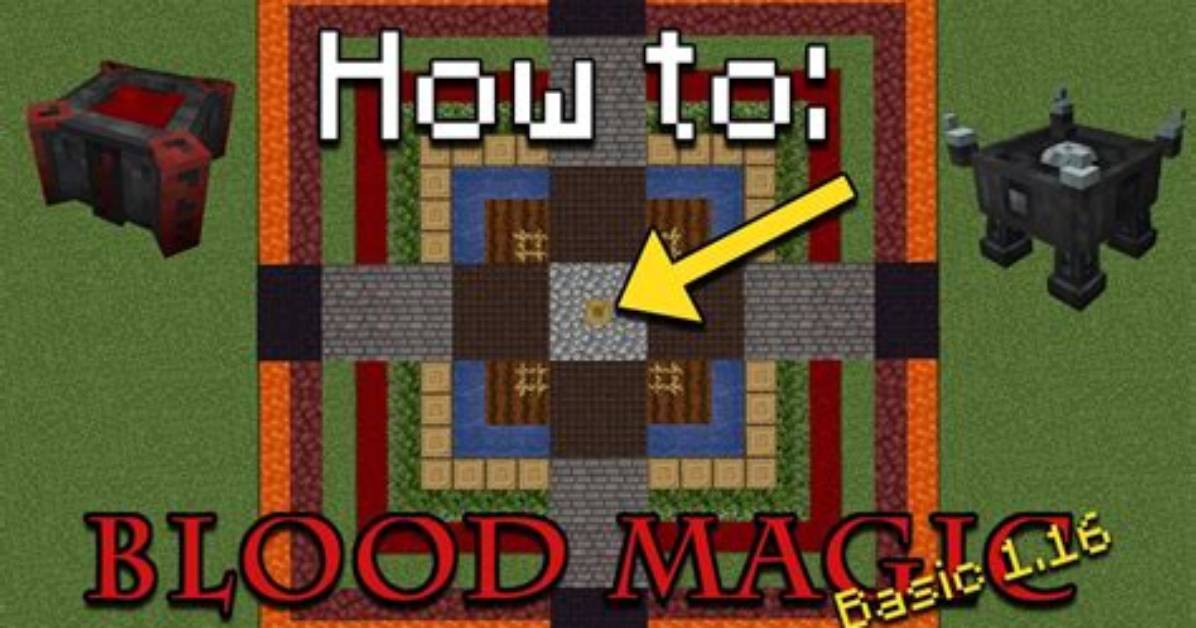 How to Do Blood Magic Minecraft
