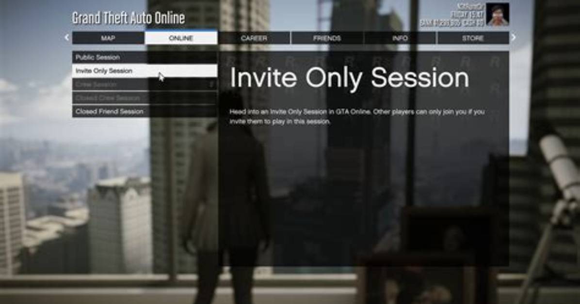 How to Do Invite Only Session Gta