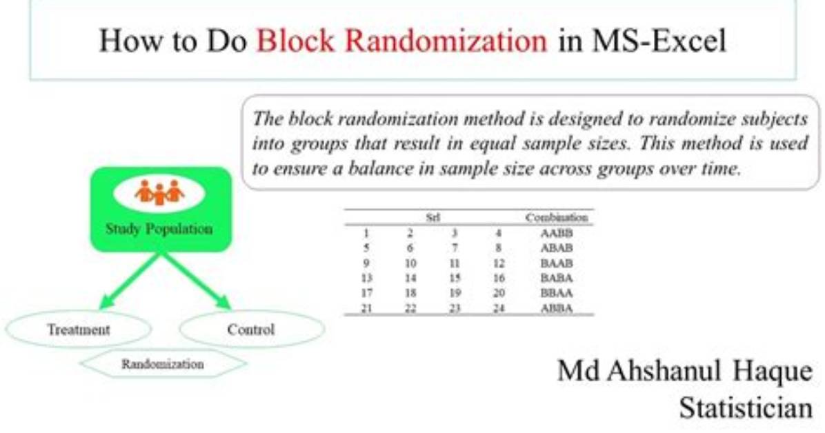 How to Do Randomization in Excel?