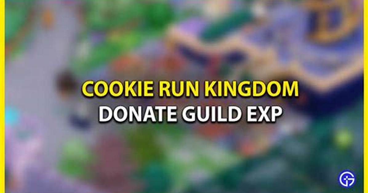 How to Donate Guild Exp in Cookie Run Kingdom