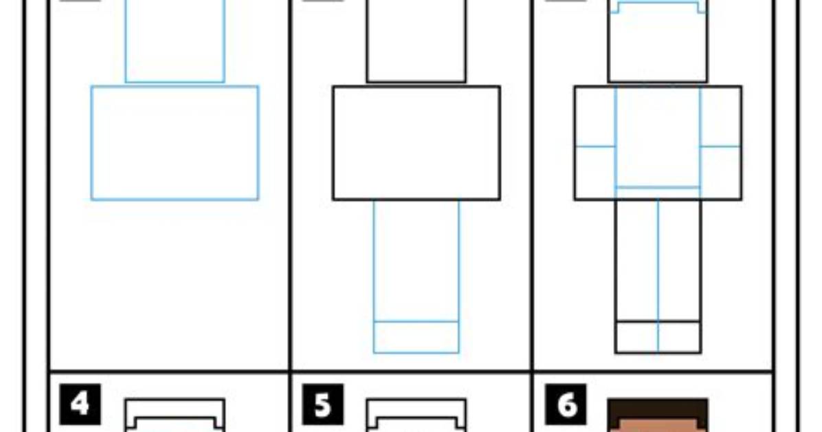 How to Draw Minecraft Characters