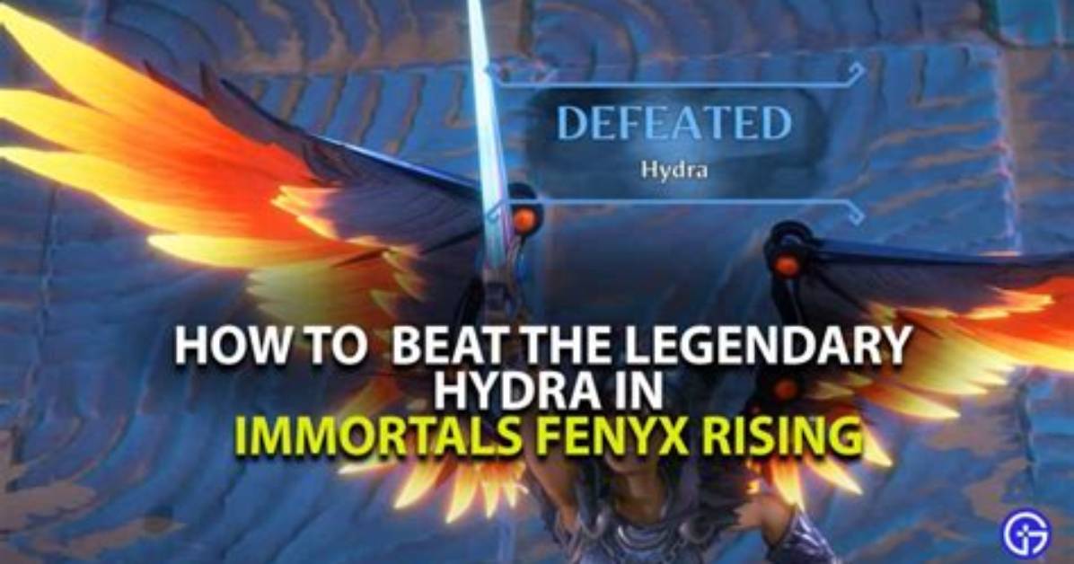 How to Easily Beat the Legendary Hydra