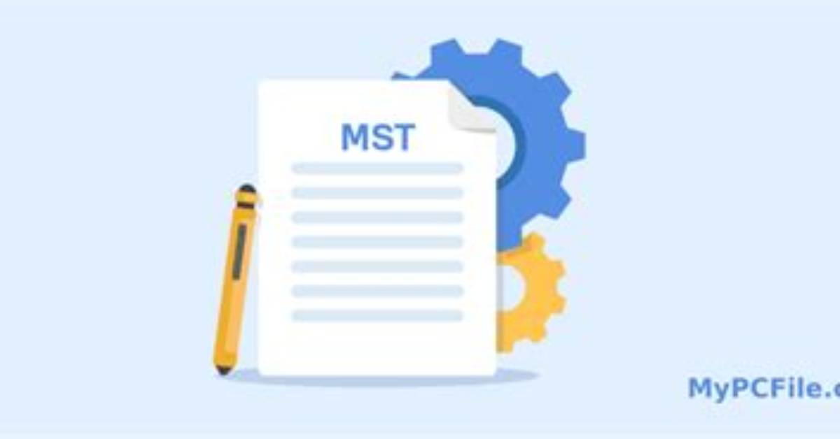 How to Edit Mst File?