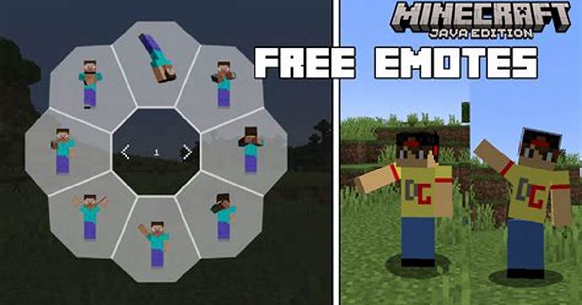 How to Emote in Minecraft (Java)