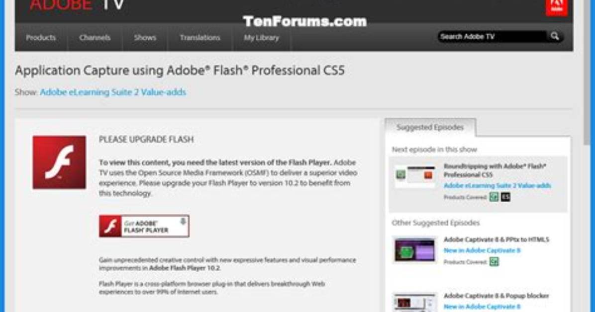 How to Enable Adobe Flash Player