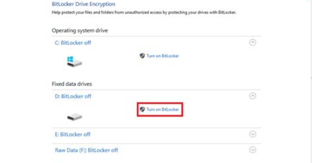 How to Enable Bitlocker Windows 10?