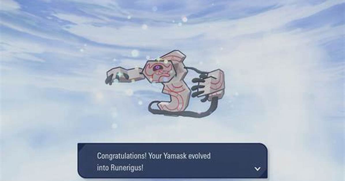 How to Evolve Yamask into Runerigus Pokemon Go