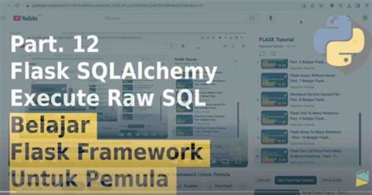 How to Execute Raw Sql in Flask-Sqlalchemy App