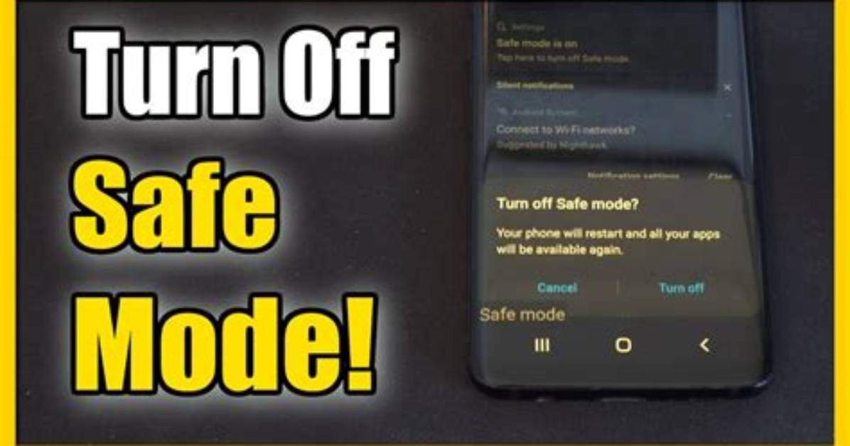 How to Exit Safe Mode on Android?