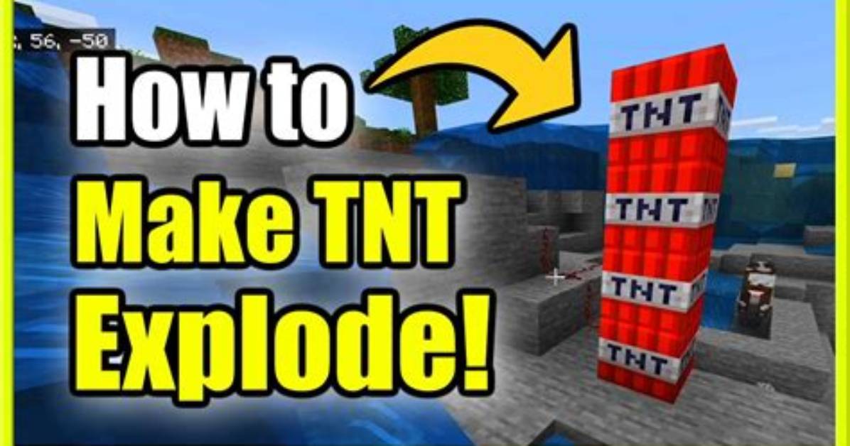 How to Explode Tnt in Minecraft Creative Mode