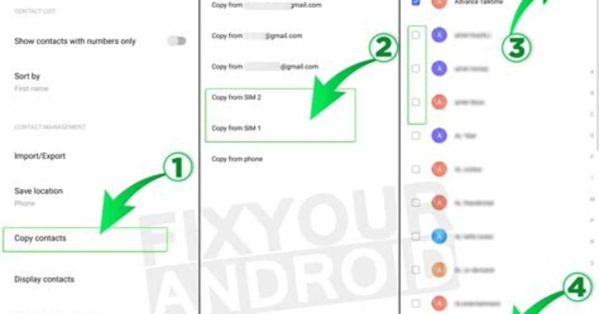 How to Export Contacts from Android?