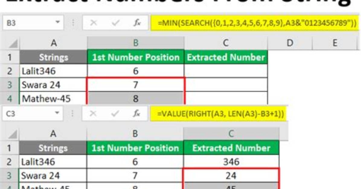 How to Extract Numbers from a String in Python?