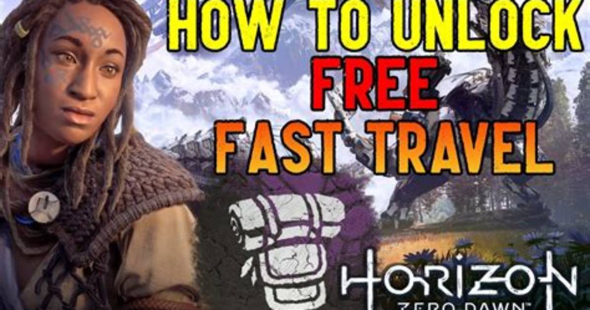 How to Fast Travel in Horizon Zero Dawn Easily
