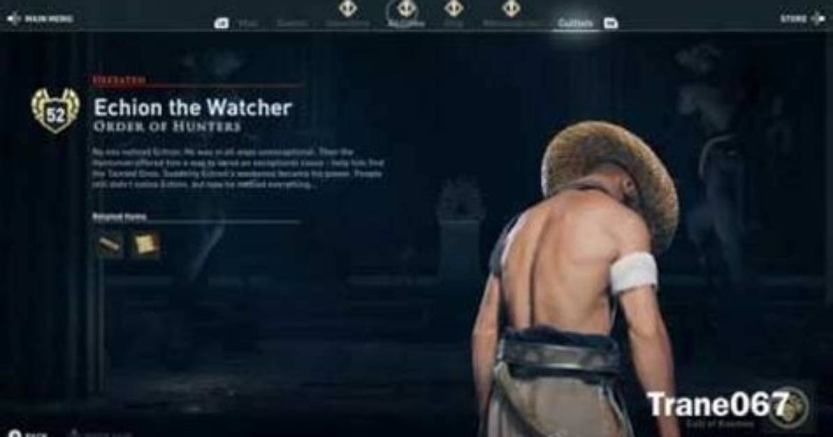 How to Find Echion the Watcher?