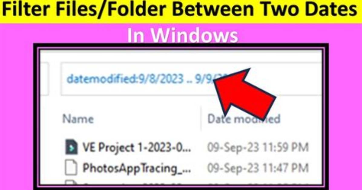 How to Find Files Between Two Dates Using "Find"?