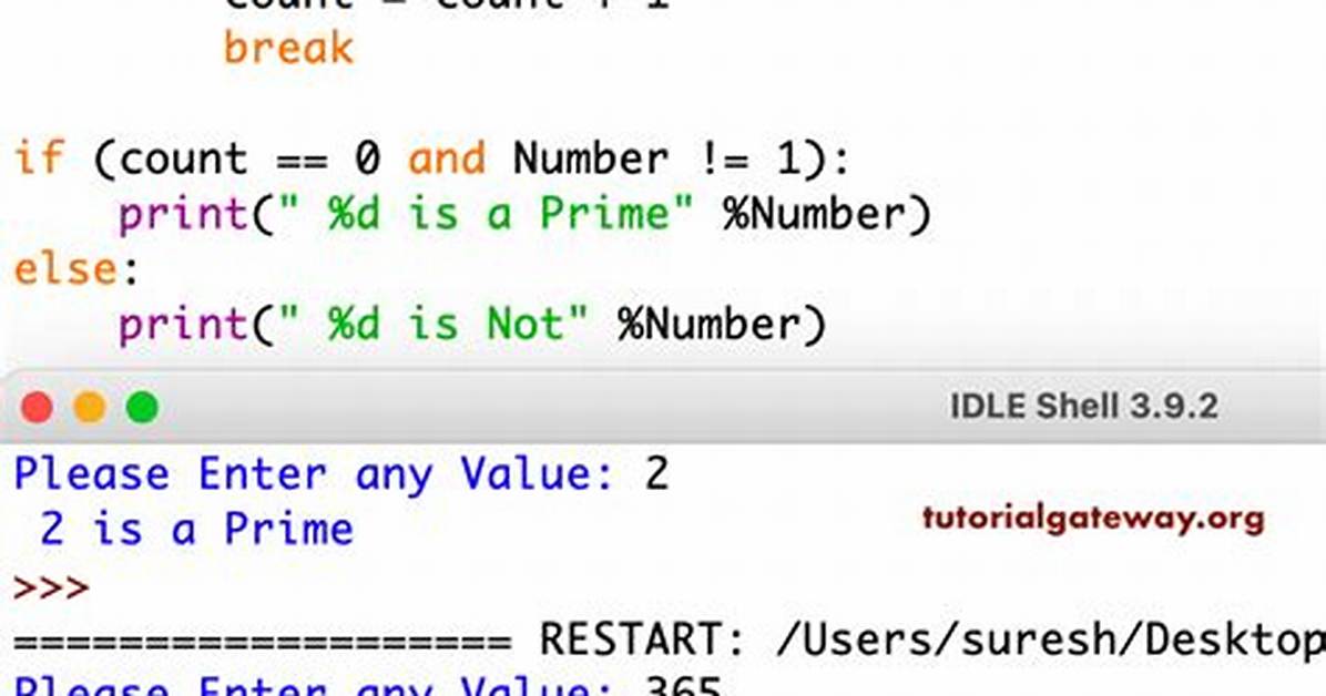 How to Find Prime Numbers in Python