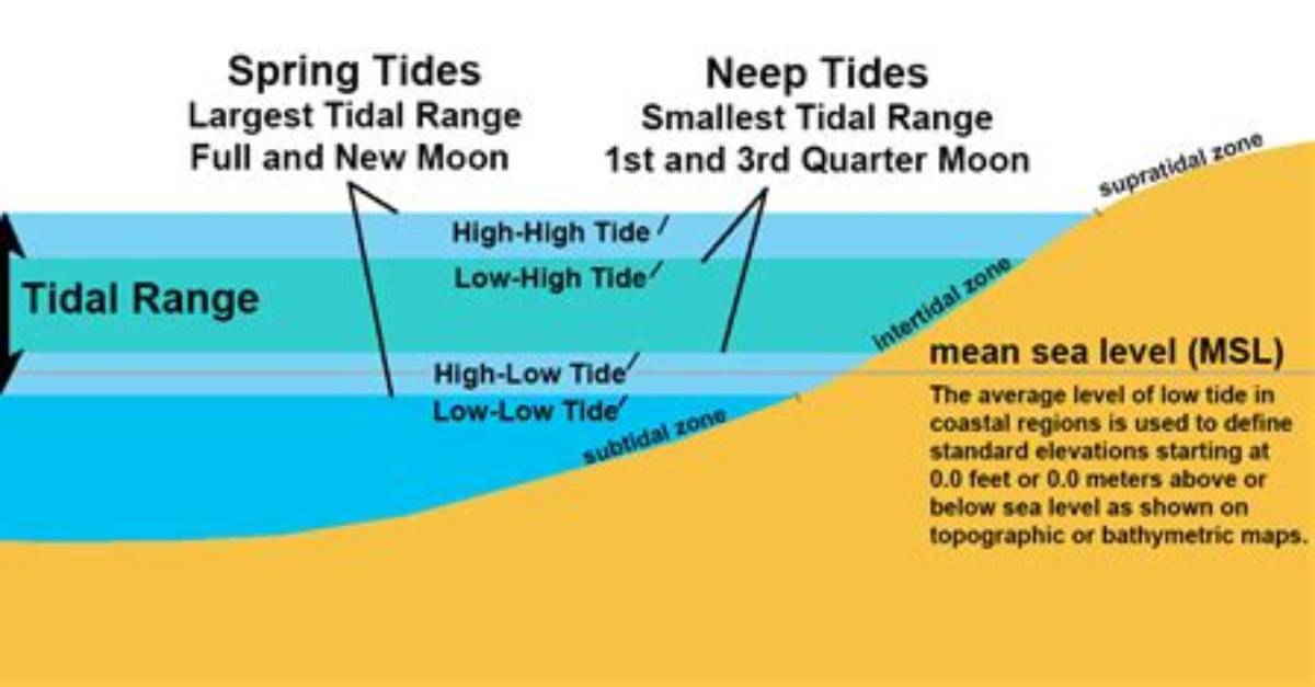 How to Find Tidal Range