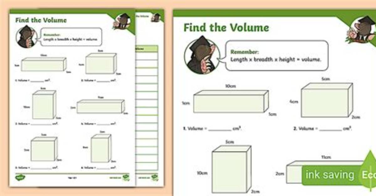 How to Find Volume?