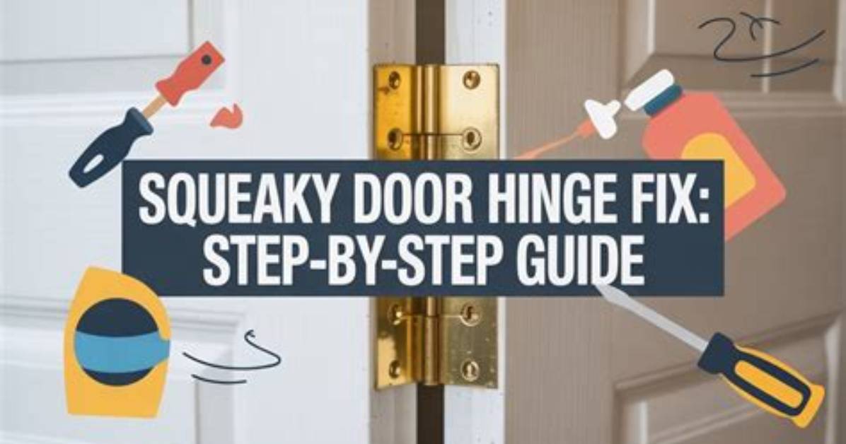 How to Fix a Squeaky Door?