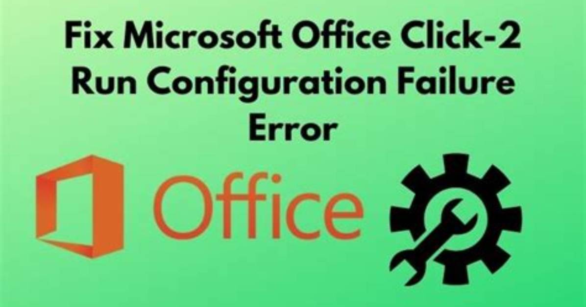 How to Fix Click 2 Run Configuration Failure?