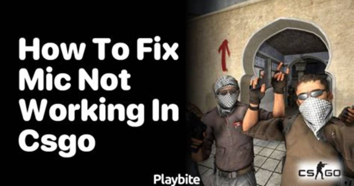How to Fix Csgo Mic