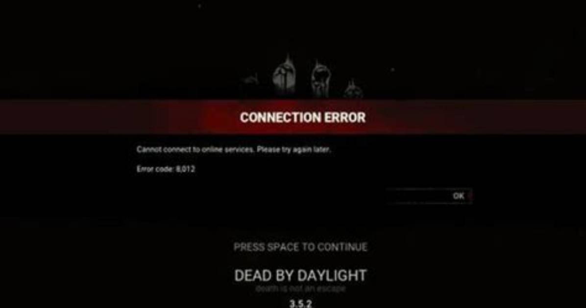 How to Fix Dead by Daylight Error Code 8001