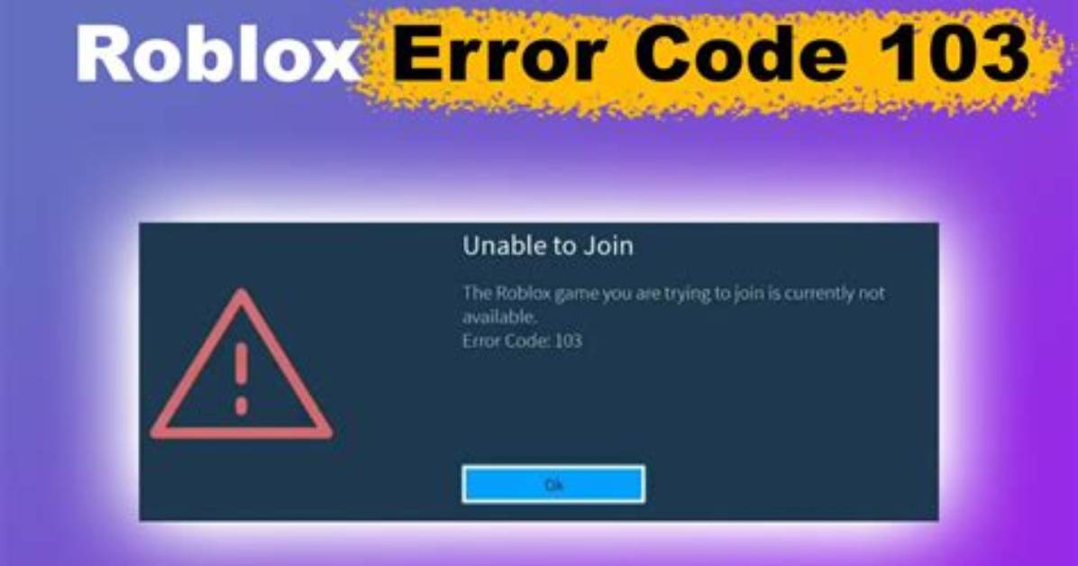 How to Fix Error Code 103 on Roblox Xbox One