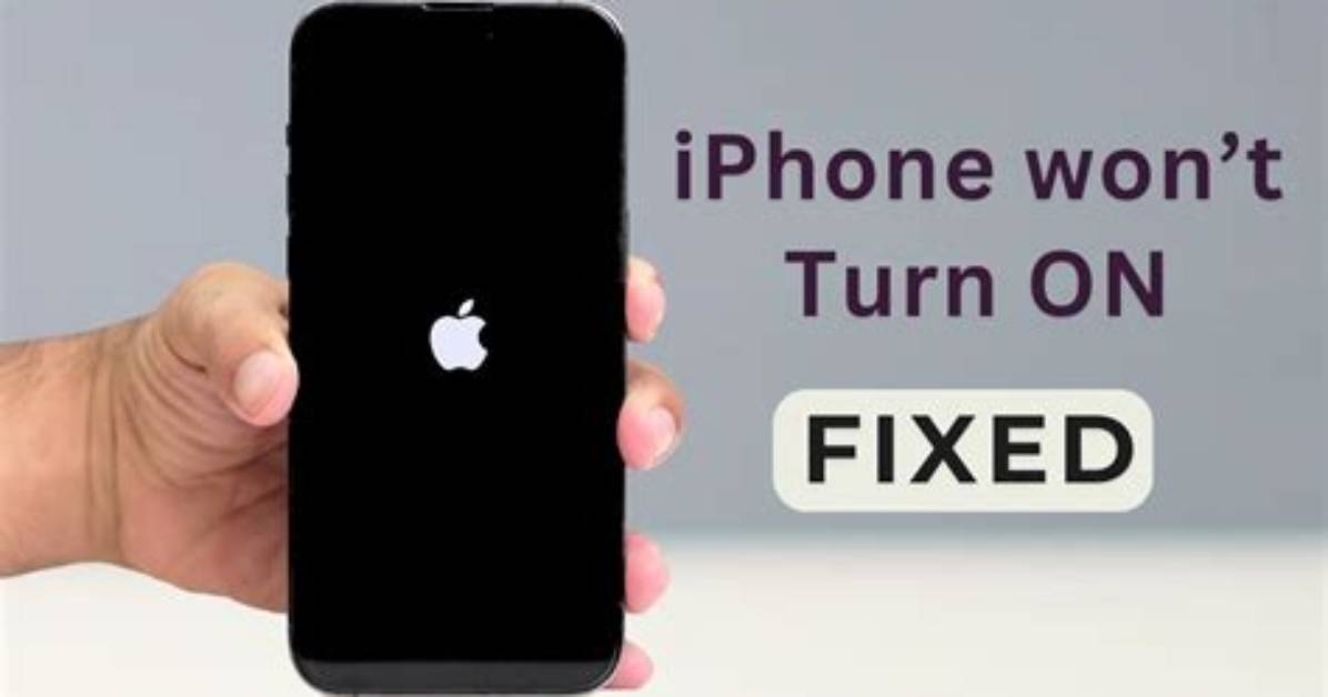 How to Fix Iphone Won't Turn on?