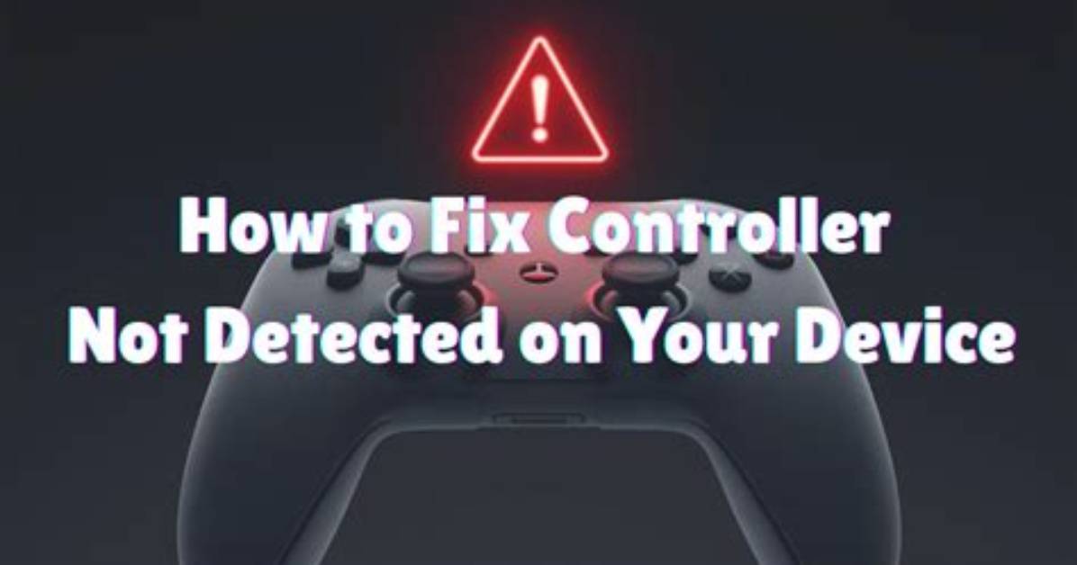How to Fix Keyboard & Controller Not Detected Error
