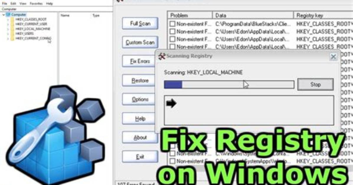 How to Fix Registry Errors Windows 10?